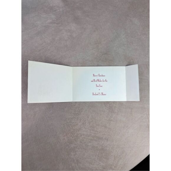 Vintage 1960s 1970s Cartier Christmas Card - Picture 3 of 6